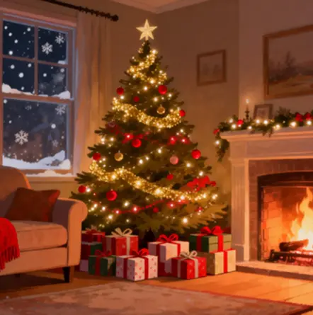 Giáng sinh vui vẻ và năm mới hạnh phúc