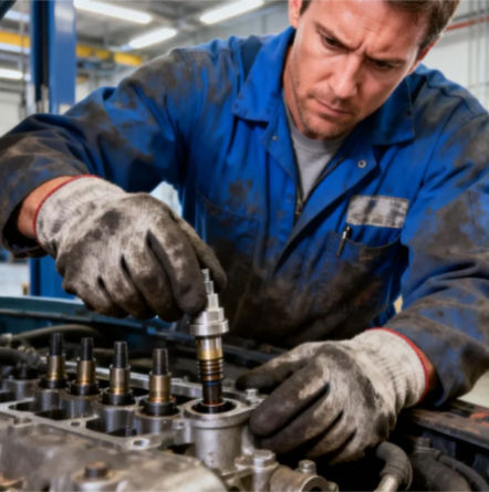 Khi nào kim phun nhiên liệu xe tải cần thay thế?